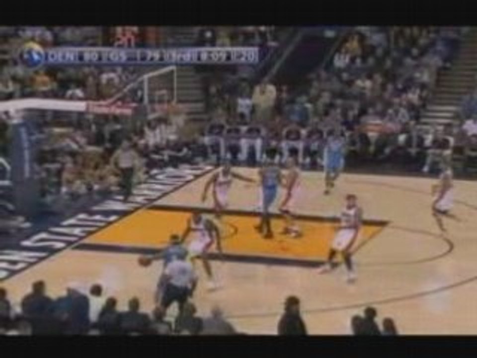 Allen Iverson Crosses Stephen Jackson