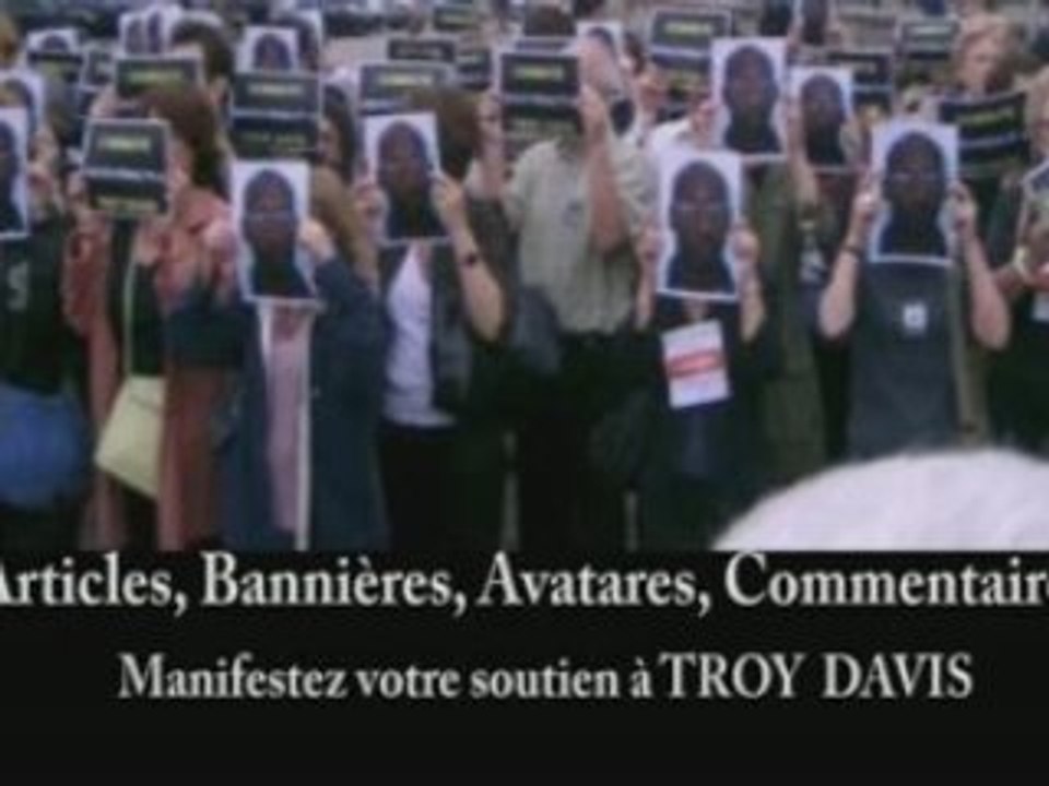 "Nous sommes tous Troy Davis": journée du 23 octobre 2008