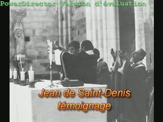 Témoignage du Père Thierry Verhelst sur Jean de Saint-Denis