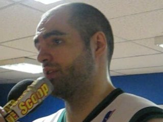 Hugues Jannel,  victoire de la JL Bourg contre Evreux-basket