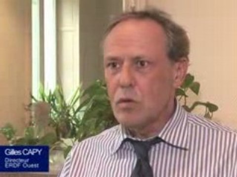 Gilles Capy, directeur ERDF Ouest