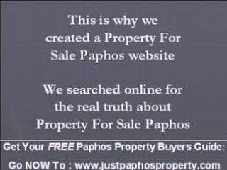 Property For Sale Paphos