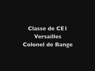 Ecole Colonel de Bange, Classe de CE1, Versailles