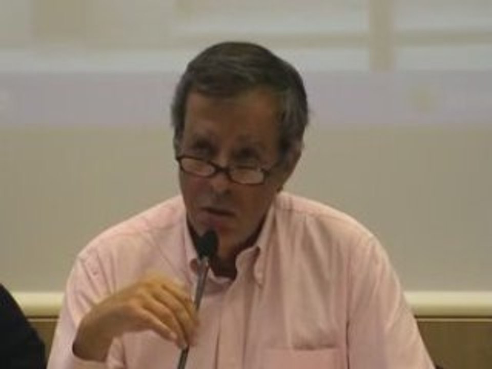 Conférence sur la crise financière : Bernard Maris