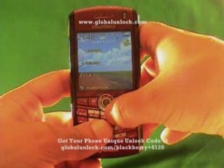 How To Unlock A Blackberry 8120 | globalunlock.com