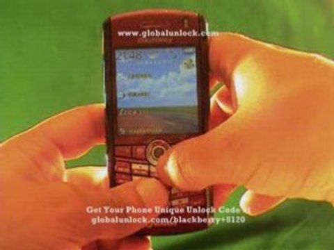 How To Unlock A Blackberry 8120 | globalunlock.com