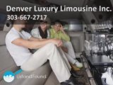 LIMOUSINE SERVICE Luxury Limo Service Airport in Denver, Co