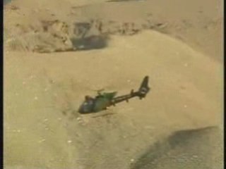 1er vol des hélicoptères Gazelle en Afghanistan