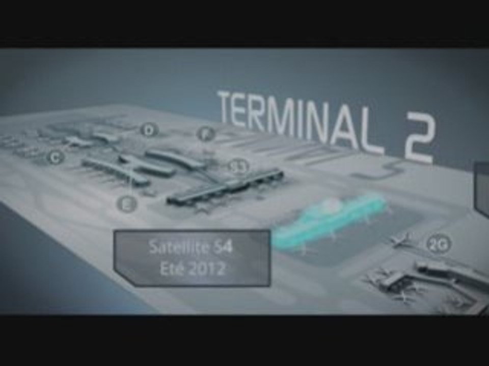 Terminal T2E à Roissy CDG