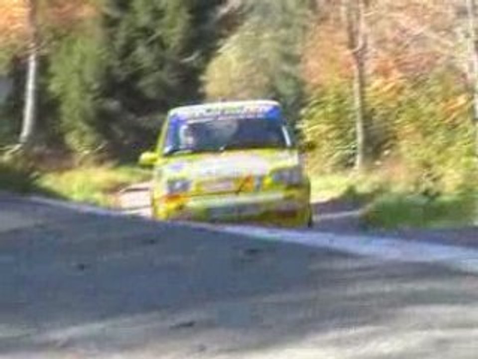 Rallye de la haute saone 2008  es1  francis