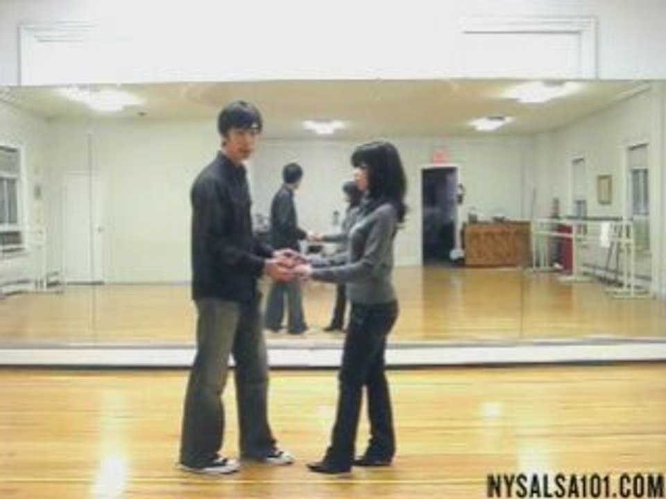 How To Salsa Dance - Backspot Turn