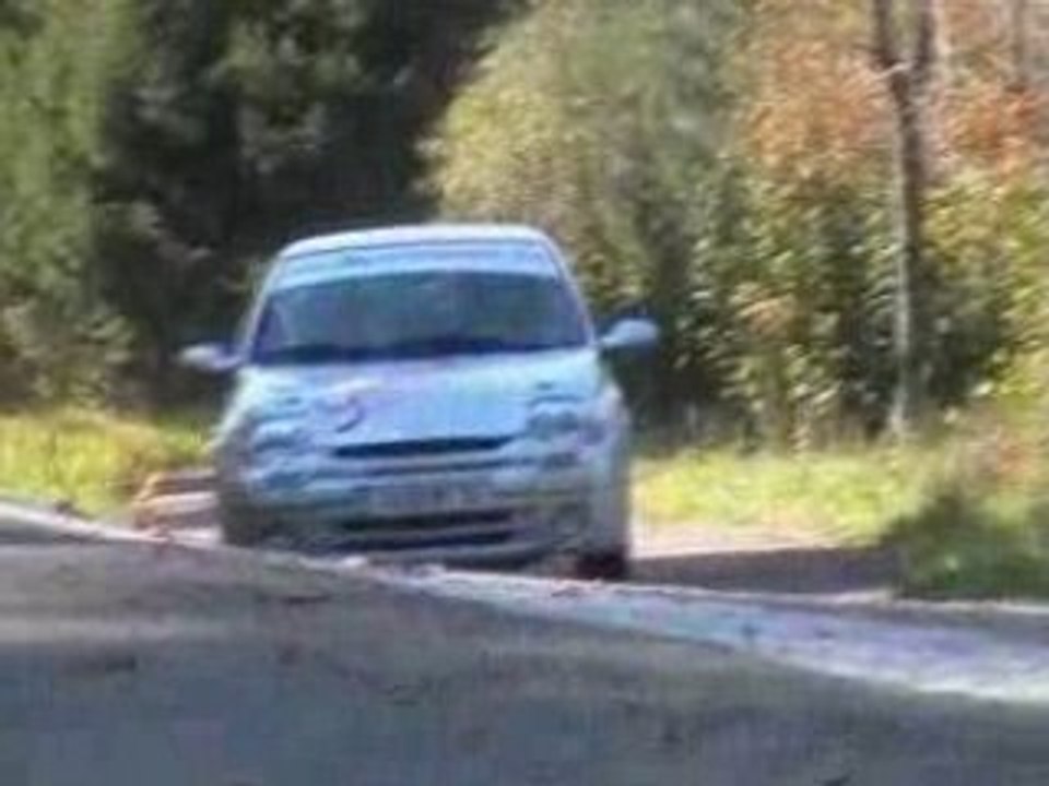 Rallye de la haute saone 2008  es1  arnaud