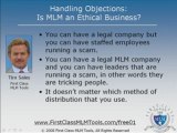 Handling Objections: Is MLM an Ethical Business?