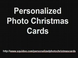 personalized photo christmas cards