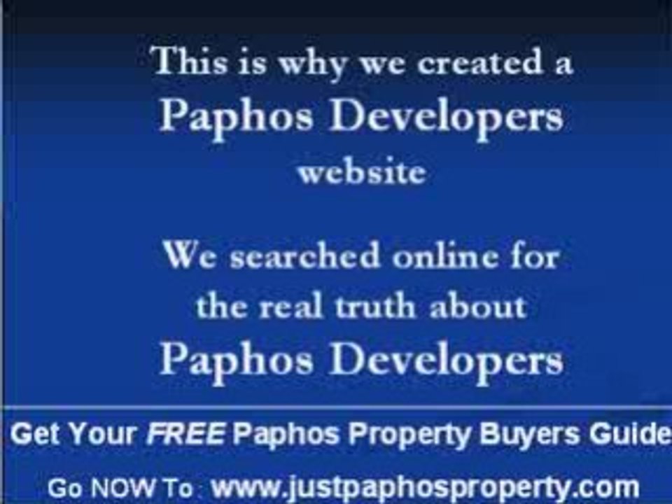 Property For Sale Paphos