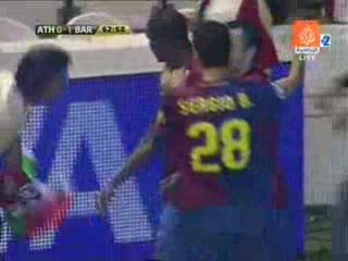 Atletic bilbao barcelone 2eme mi-temps resume