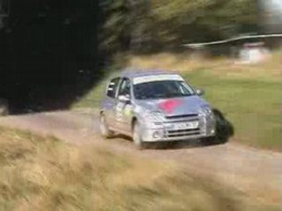 Rallye de la haute saone 2008  es8  arnaud