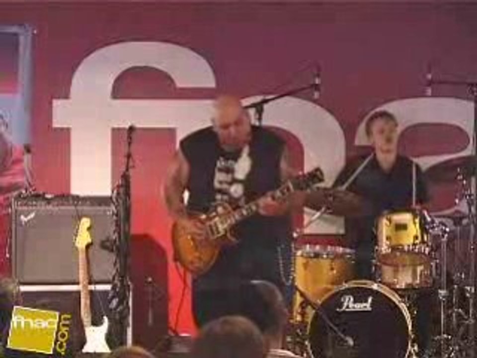 Popa Chubby fnac Montparnasse 25 09 2007