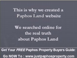 Paphos Property Sale