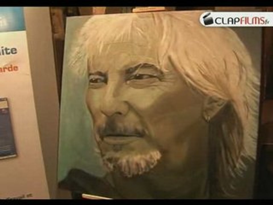 ARTISTE PEINTRE MICHELE.F.TYSZBLAT hugues hugue aufray