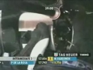 Footwork In F1 (Pedro De La Rosa - Arrows At Hungaroring)