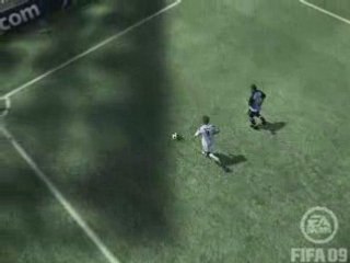 Marseille Bordeaux FIFA 09 but Incroyable Martins Cavenaghi