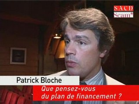 Patrick Bloche : réforme de l'audiovisuel public