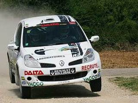 Caméra embarquée Eric Bernisson rallye terre de Langres 2008