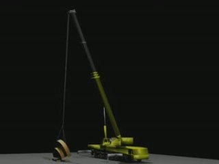 Mobile Crane accident without leverblock
