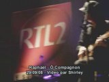 Raphael o compagnon concert tres prive rtl2