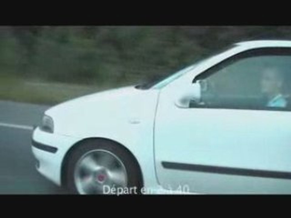 FIAT Punto GT vs 205 GTi 1.9 prepa
