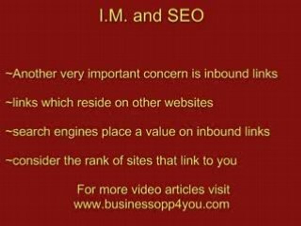 Internet Marketing and SEO