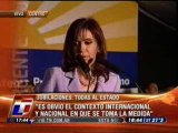 Cristina anunció el pase de las Jubilaciones al estado