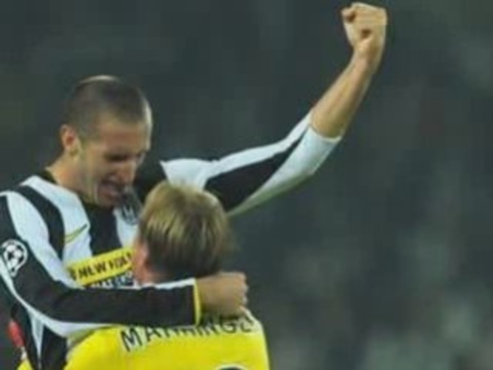 Juventus 2 - 1 Real Madrid 2008/09