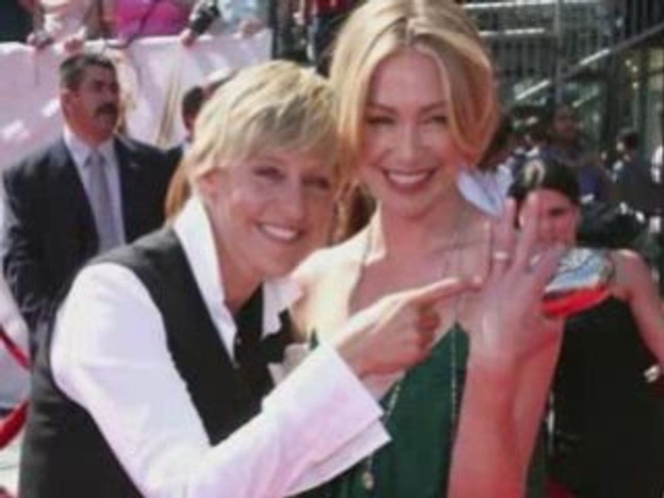 Celebrity Weddings - Ellen Degeneres