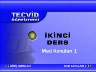 MED KONULARI TECVİT ÖĞRETMENİ DERS-2
