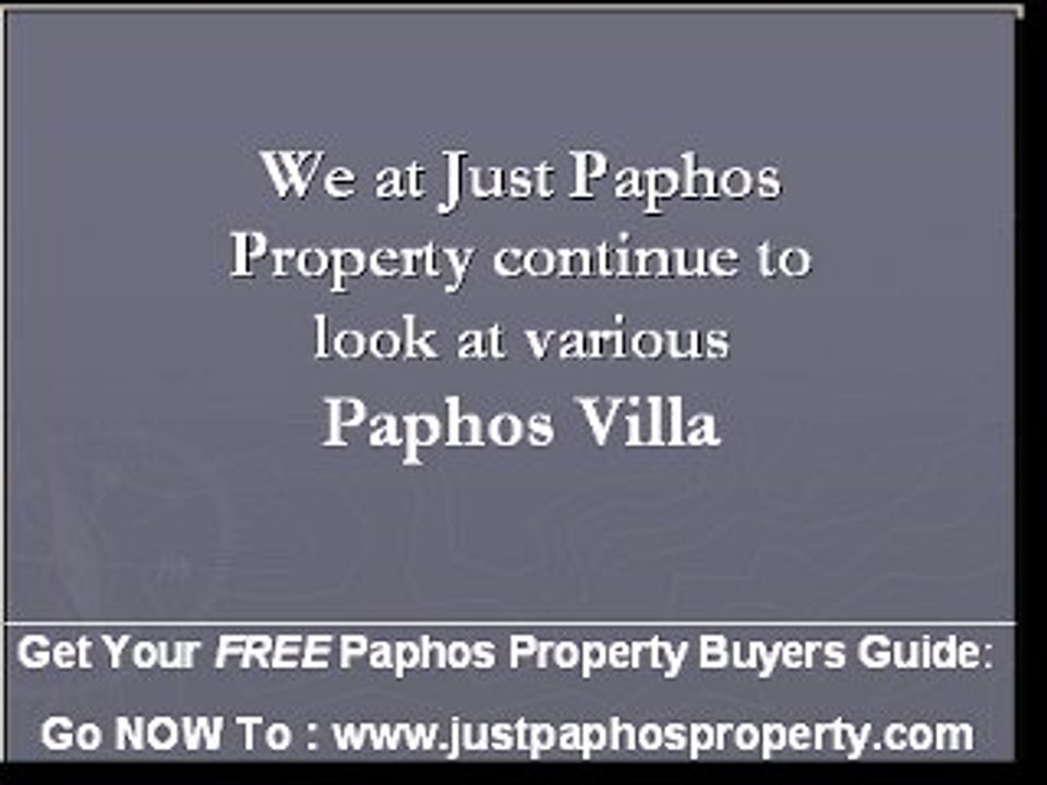 Paphos Villa