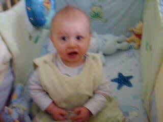 Killian au réveil après sa sieste...