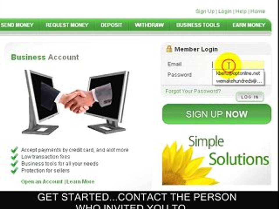 Setting Up Alertpay Account To Receive Payments