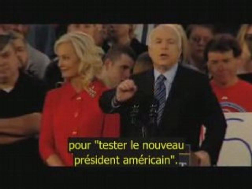 21/10 : John McCain répond à Joe Biden (VOSTF)