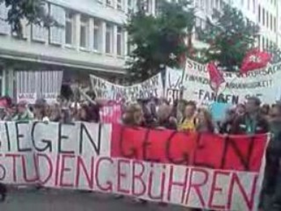 demo gegen studiengebühren düsseldorf 08
