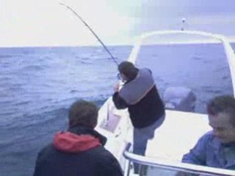 la peche au cap d'agde saison 2008 avec Teddy et Alexandre