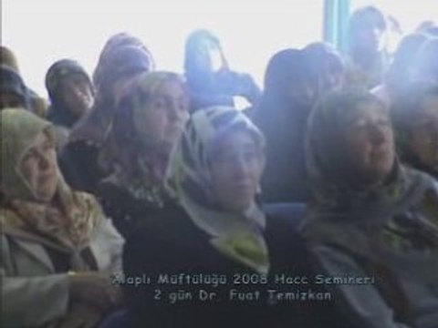 Alaplı Hacc Semineri Dr.Fuat Temizkan
