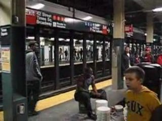 batteur metro New York