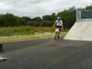 dirt bike/skate park