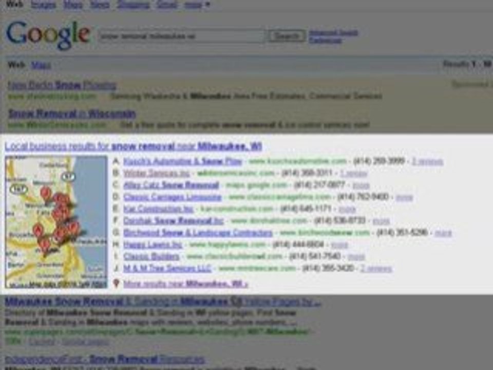 Local listing SEO