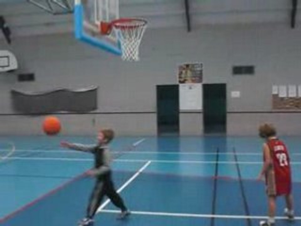 Baptiste au basket 22-10-08