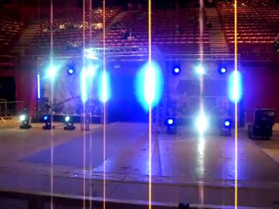 wwe raw bercy arrivee