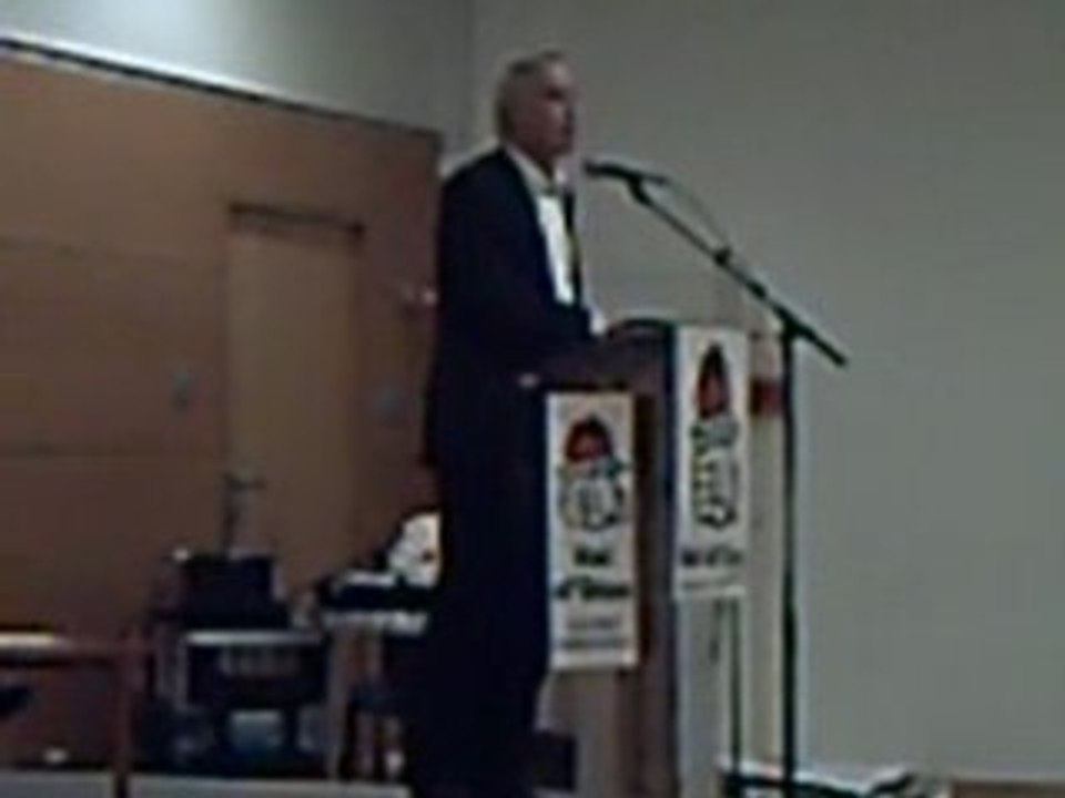 François Rebsamen discours lors de la réunion d'Argenteuil