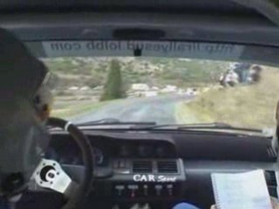 RALLYE CATHARE 2008 ES1 FONTJONCOUSE Armangau/Lalanne N°25